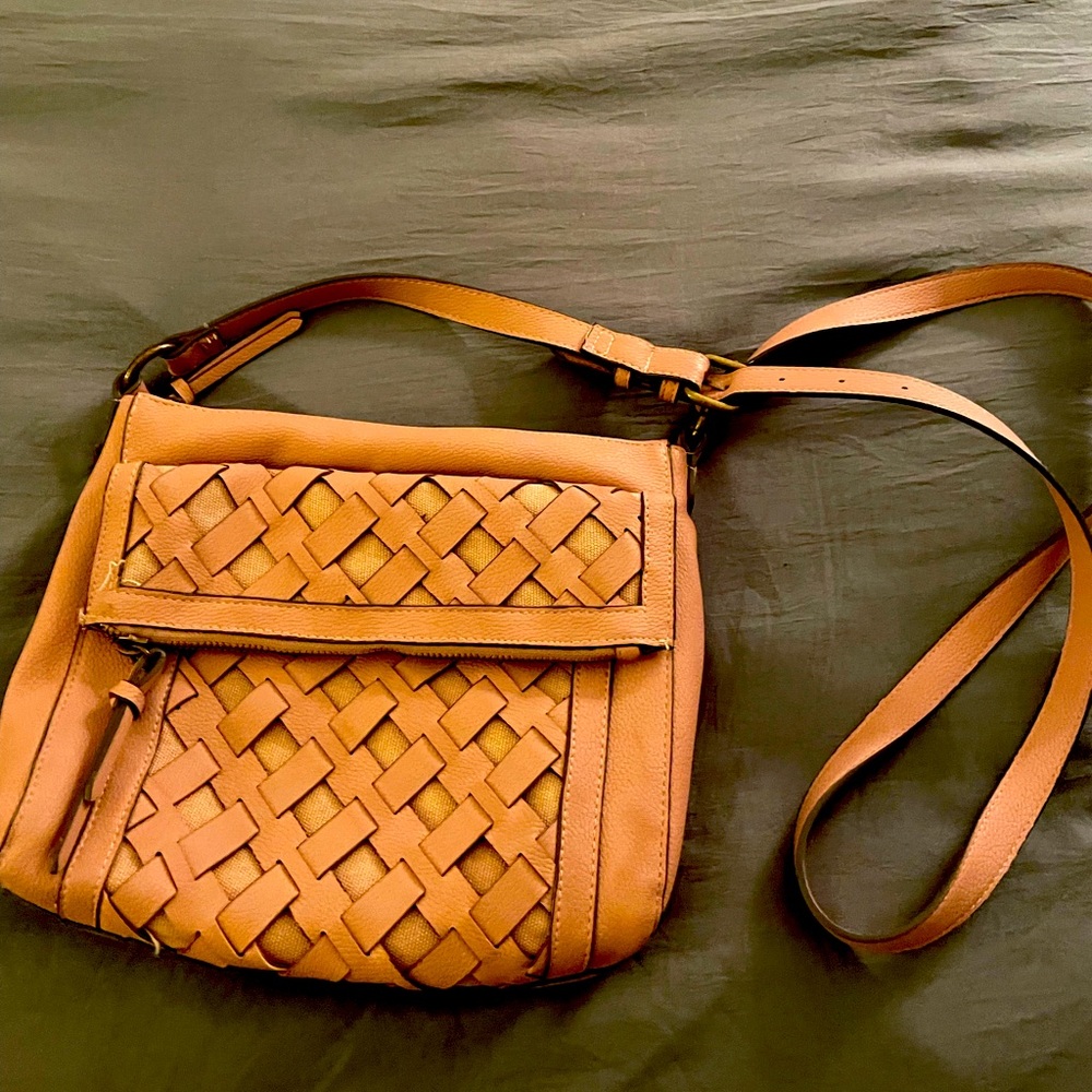CROSSBODY PURSE ORANGE